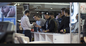 Wyścigowe stoisko ProfiAuto podczas Warsaw Motor Show