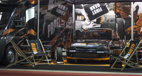 Wyścigowe stoisko ProfiAuto podczas Warsaw Motor Show