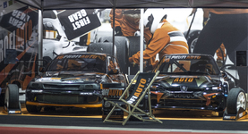 Wyścigowe stoisko ProfiAuto podczas Warsaw Motor Show