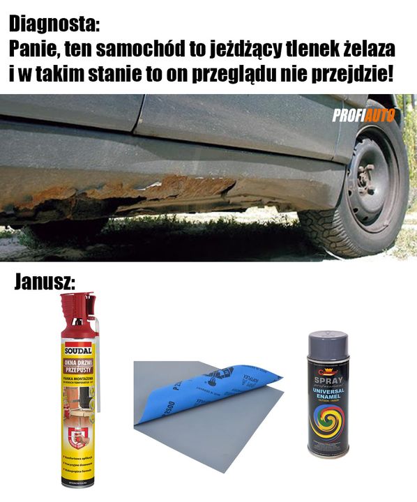 Jakie proponujesz inne rozwiązanie problemu❓#ProfiAuto #blacharstwo #lakiernictwo #przegląd